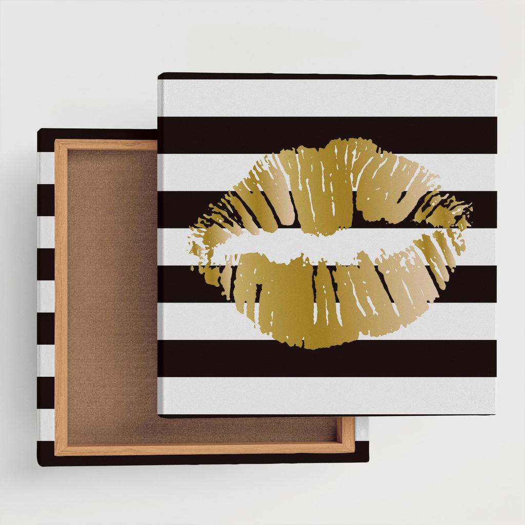 Art Deli Poster Panel Lip 57cm x 57cm Made in Japan Lightweight Fabric pop-0095-L