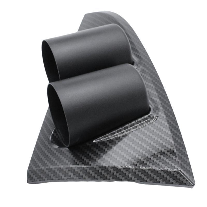 AEF3-Car Gauge Pod Dash Mount Panel Holder Meters Holder 52Mm Hole Diameter Carbon Fiber Trim For Ford Falcon BA 02-2011 RHD