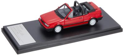 Привет, история Mazda FAMILIA CABRIOLET Чисто красный Готовый продукт HS265RE 1/43 (1986)