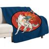 Плед Okami Amaterasu Sun Throw Мягкий Плюшевый Плед для Дивана Кресла