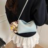 Premium Sense Simple Commuter Small Square Bag Women 2025 New Trend Fashion Leisure Foreign Style Explosion Shoulder Messenger Bag
