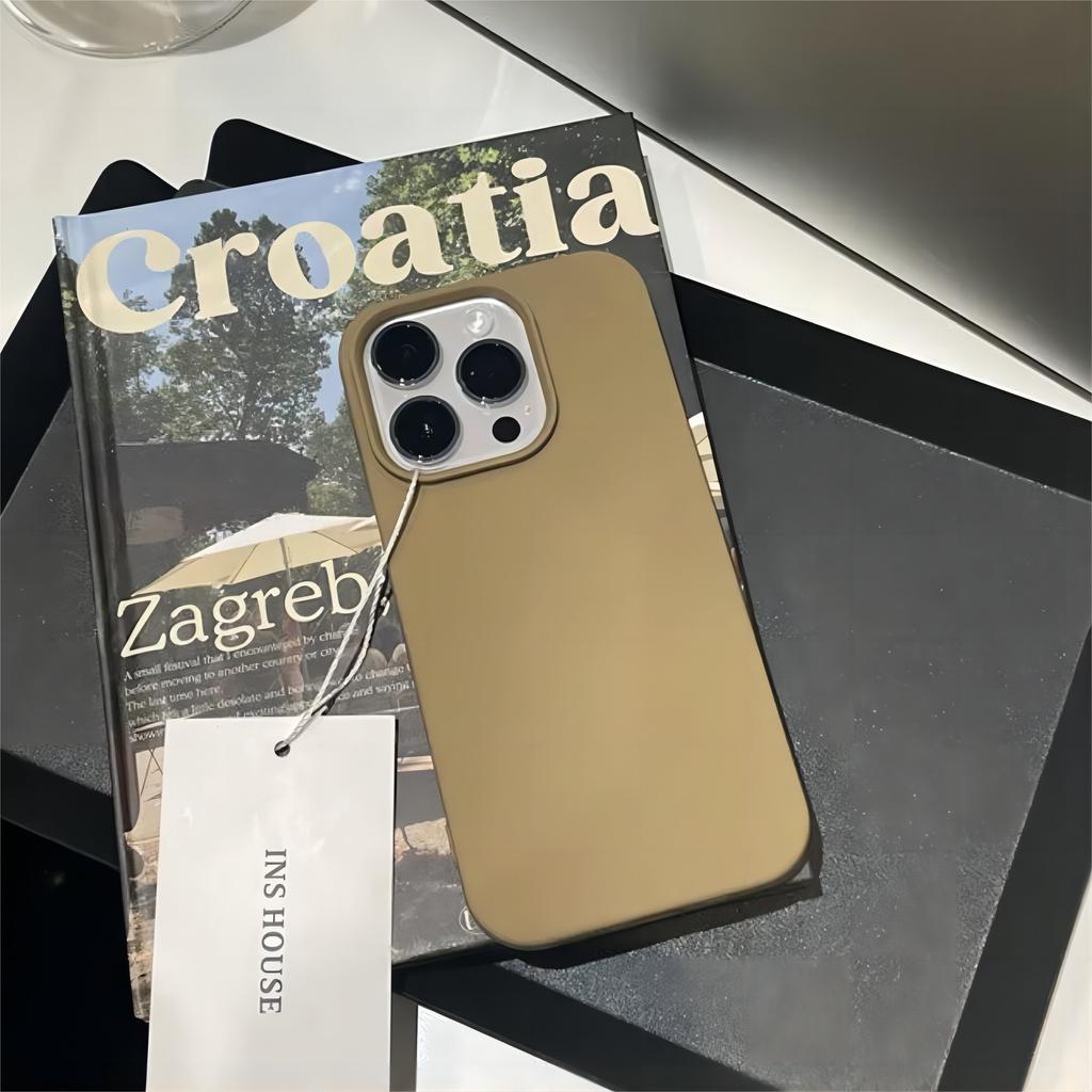 Мягкий Ультратонкий Матовый Чехол для Телефона Конфетного Цвета Для iPhone 11 12 13 14 15 16 Pro Max 14 Plus Силиконовый Противоударный Бампер Задняя Крышка