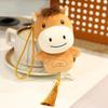 1 Piece 2026 Year Of The Horse Mascot Plush Toy Pendant Soft Realistic  Born Gifts Pony Doll Home Decoration Ornament