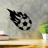 Creative Soccer Metal Wall Decorations Iron Hollowing Silhouette Hanging Living Room Bedroom Home Decor Crafts