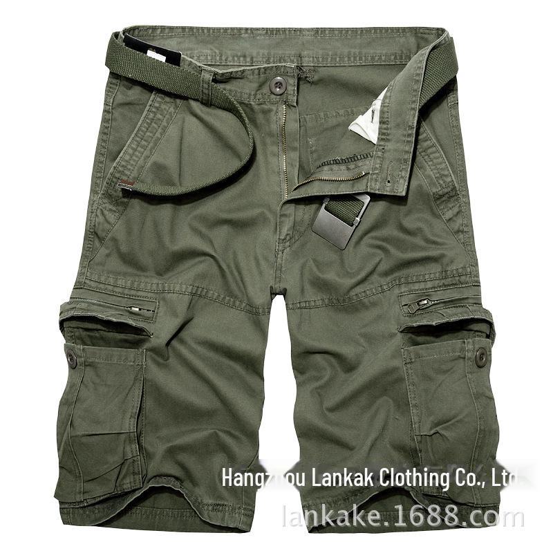 "Мужские свободные шорты в европейском и американском стиле больших размеров"