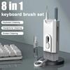 8 In 1 Computer Cleaning Kit Camera Tablet Microfiber Screen Cleaner Tools Earphone Cleaning Brush Keycap Puller Card Taking