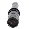 300X Zoom C Mount Lens Adjustable Magnification Aluminum Alloy for Industry Microscope Camera