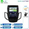 9,7 дюйма для Ford Fiesta Mk7 2009-2016 Android 14 автомобильный радиоприемник мультимедиа навигационный плеер стерео беспроводной Bluetooth Carplay экран