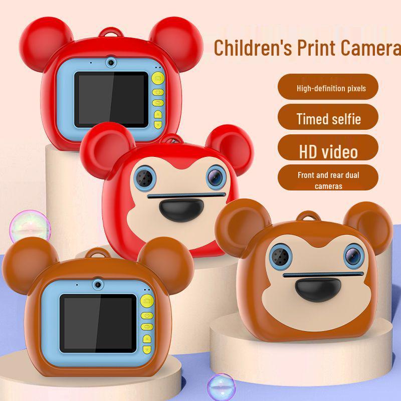 Children's HD Instant Digital Camera for Photos and Videos - Perfect Student Birthday or Festival Gift