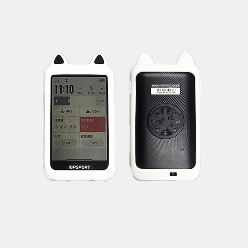 Silicone Soft Edge Shell Protective Case Screen Protector Film Cover For iGPSPORT BiNavi GPS Bicycle Computer Skin Accessories