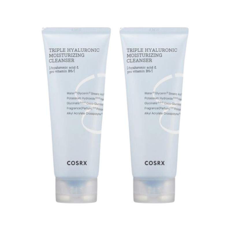 COSRX Увлажняющее очищающее средство Hydrium Triple Hyaluronic 150 мл – Мягкое ежедневное очищение для сухой и чувствительной кожи
