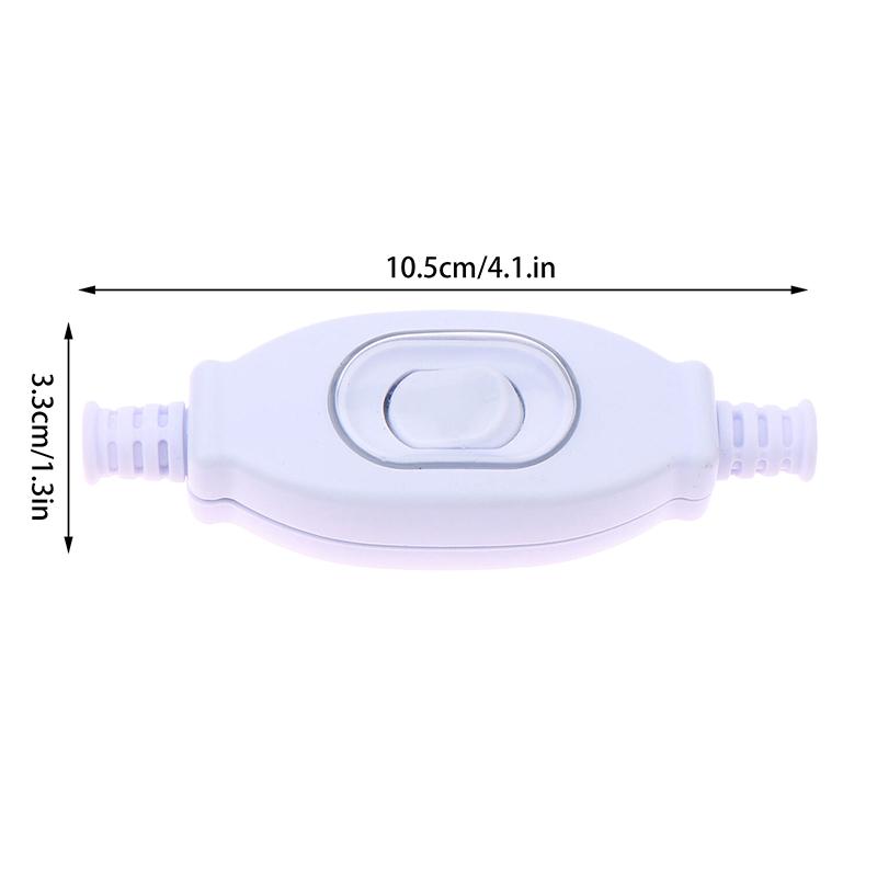 1 шт. Водонепроницаемый встроенный выключатель, выключатель, круглый провод, серебряный контакт, двойной выключатель, пылезащитный выключатель 3A 250V