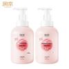 Runben 2-in-1 Baby Bubble Shampoo & Body Wash with Peach Leaf Extract