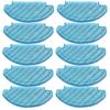 10Pcs Mop Cloths Cleaning Pads For Ecovac-s Deebot Ozm-o T8 AIVI Vacuum Cleaner Accessories