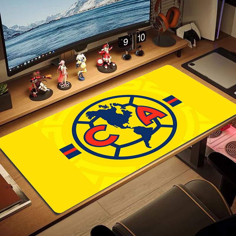 Коврик для мыши Club America, Большой игровой коврик для стола, Нескользящий XXL коврик для мыши для ноутбука и планшета, Игровой коврик для мини-ПК со прошитыми краями