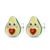 925 Silver Earring Stud For Women Moon Star Cat Design Wedding Party Jewelry Gift Handmade