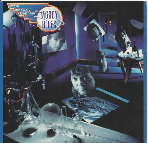 7-дюймовая пластинка MOODY BLUES Your Wildest Dreams 8839067 Polydor 1986 США Рок Б/у