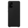 Samsung Galaxy A72 4G Premium Black Silicone Protective Case