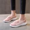 Универсальные женские туфли с неглубоким носком, осень 2024 г., новые низкие туфли на плоской подошве для ходьбы, повседневные вулканизированные женские туфли Zapatos Mujer