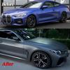 Car Exterior Side Wing Air Flow Fender Grill Outlet Intake Vent ABS Canards Trim For BMW 4 Series G22 G23 2-Door Coupe 2020-2025