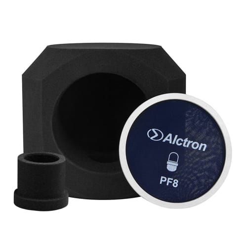Alctron PF8 Professional Simple Studio Microphone Screen, Acoustic Filter, Desktop Recording Windscreen, Microphone Pop Filter