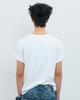 THEMUSEUMVISITOR Five Flower Blur T-Shirts (White)