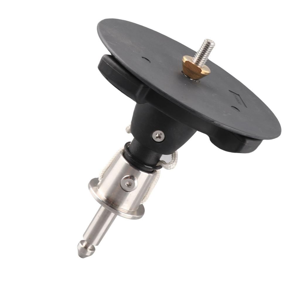 Основание мачты для виндсерфинга, основание для сухожилий для серфинга, основание для мачты, вращающееся на 360 градусов, универсальное для спорта на открытом воздухе, черное