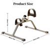 Mini Exercise Bike Lightweight Fitness Stepper Leg Beauty Machine  For Leg Arm Exercise