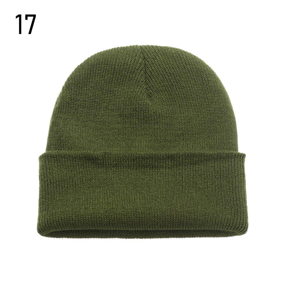 Ladies Casual Cap Woman/Men Female Beanie Caps Winter Autumn Hats Knitted Beanies Warmer Bonnet