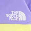 The North Face Детская компактная куртка UV Optic размера 80, унисекс, водоотталкивающая, защита, легкая, фиолетово-лимонно-желтая,