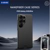 Деловой Чехол-Броня Ультратонкий с Текстурой Углеродного Волокна Для Samsung S26 Ultra S25 S24 Plus В Комплекте с Коробкой Магнитный Ударопрочный Задний Чехол