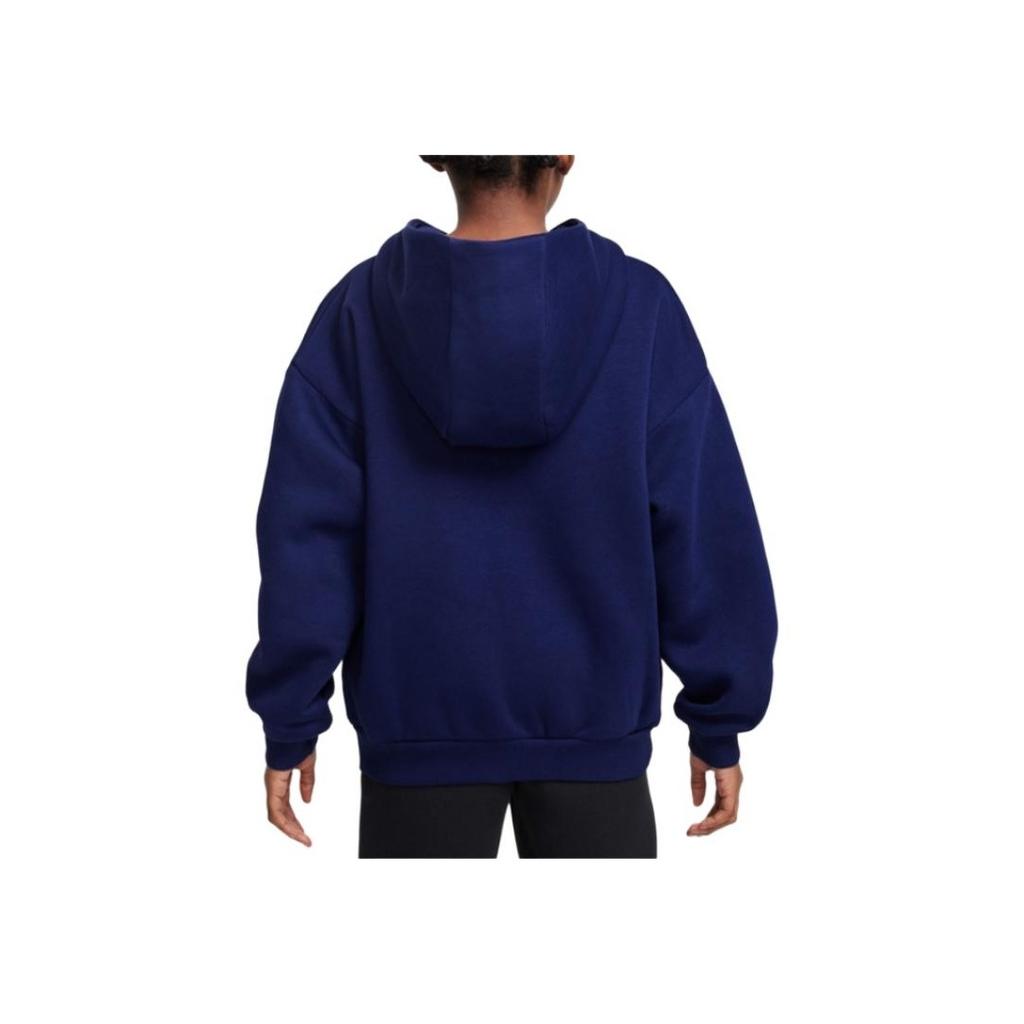 Nike Sb Eo Flc Hoodie Gfx Sports Casual Pullover Long Sleeve Kids Hoodies Blue HF8801-492