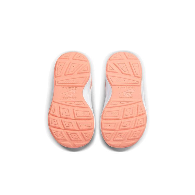 Nike Wearallday TD Противоскользящая Амортизация Устойчивая к истиранию Низкие Беговые Кроссовки Оранжево-Фиолетовые Для Младенцев и Малышей CJ3818-500