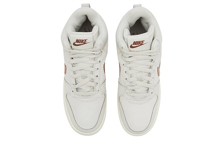 Nike Кроссовки Court Borough Mid Premium Light Bone Metallic Red Bronze Женские 844907-003