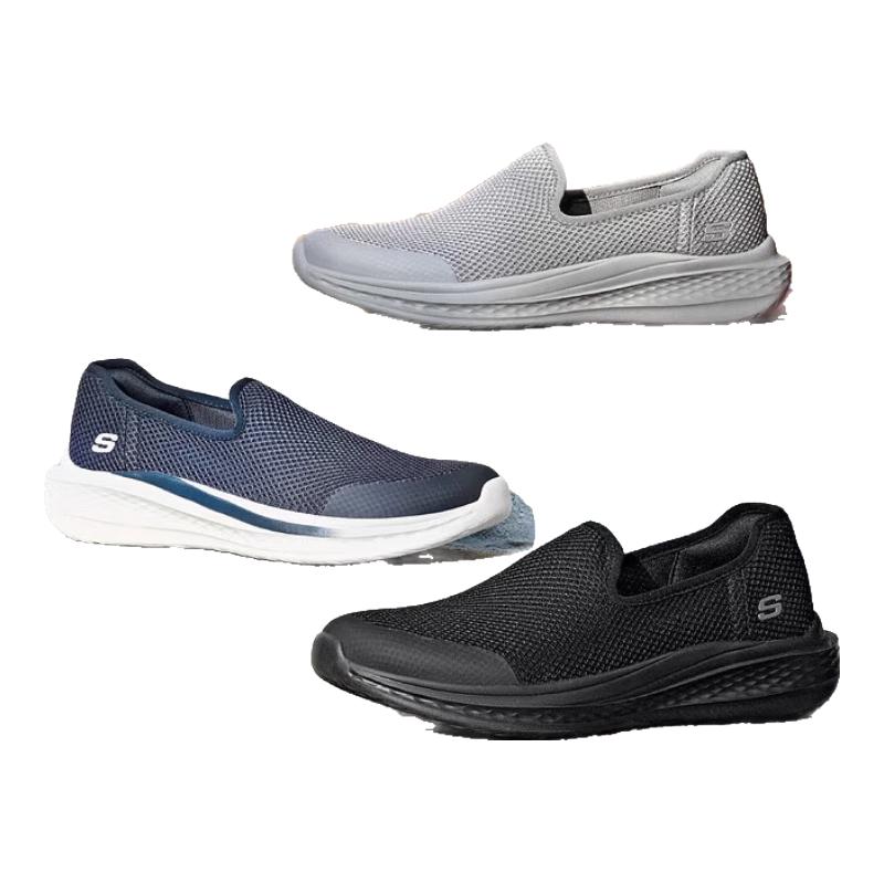Skechers Мужские дышащие слипоны для ходьбы