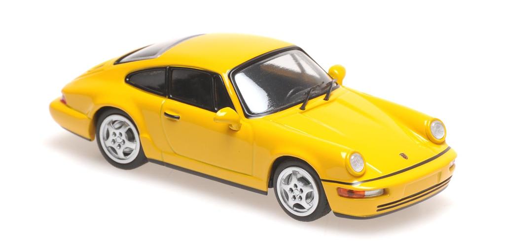 Minichamps 940062920 Porsche 911 Carrera Yellow 1992 Scale Model Car - - 143 -
