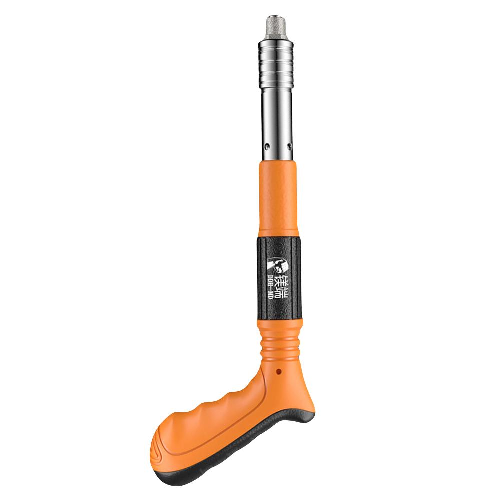 Ручной пистолет для гвоздей Воздушный гвоздезабиватель Регулируемый бесшумный настенный крепеж Одноручный инструмент для крепления гвоздей к стене для домашней деревообработки