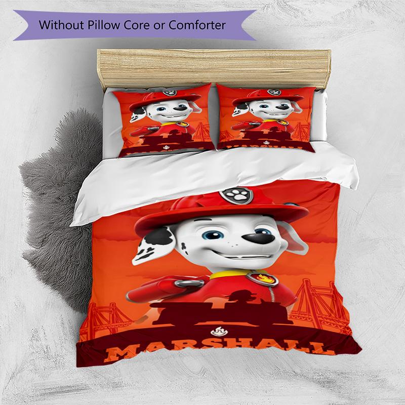 3pcs Paw Paw3 Design Cover Set - HD Printed Bedding with 1 Cover and 2 Pillowcases - Perfect for Home and Dorm Decor
