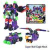 Mini Force Super Beast King Mech: Two-Piece Weapon Toy Set