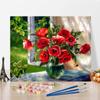 Украшение дома Цифровая картина маслом Номера Картина маслом DIY Картина по номерам Холст Искусство
