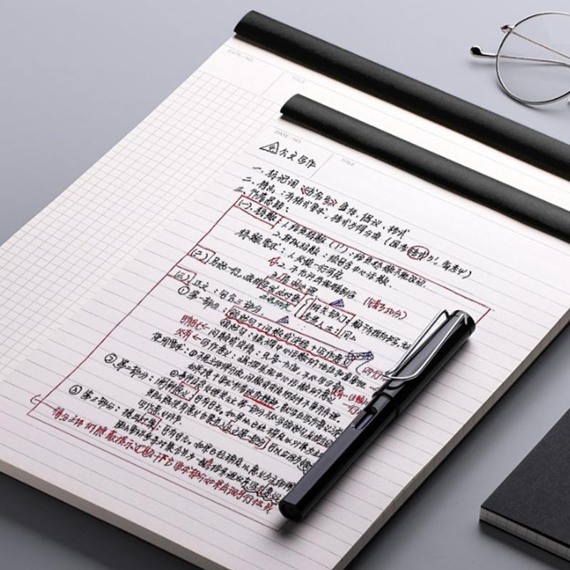 Notebook Perforated Pages Easy Tear Thick Paper Pad Compact Portable Design For Students Professionals