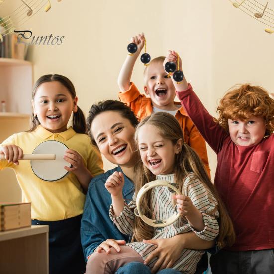 2 пары ритмических шаровых асалато ручных ударных инструментов погремушка асалато шейкер для взрослых и подростков