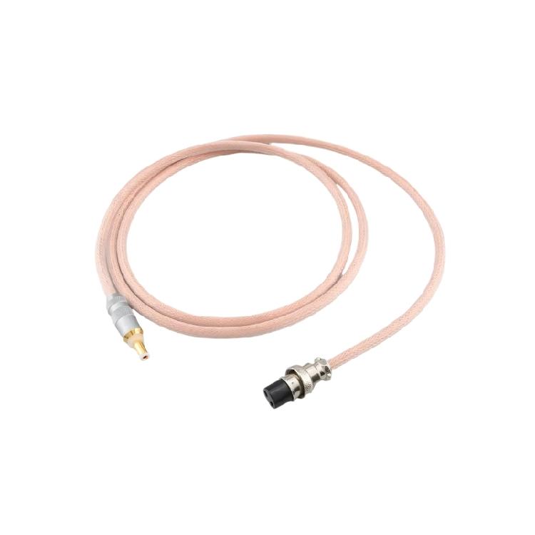 Desktop Power Cable GX16 2 Pin Metal Housings for Supply and Equipment Power for Desktop Equipment