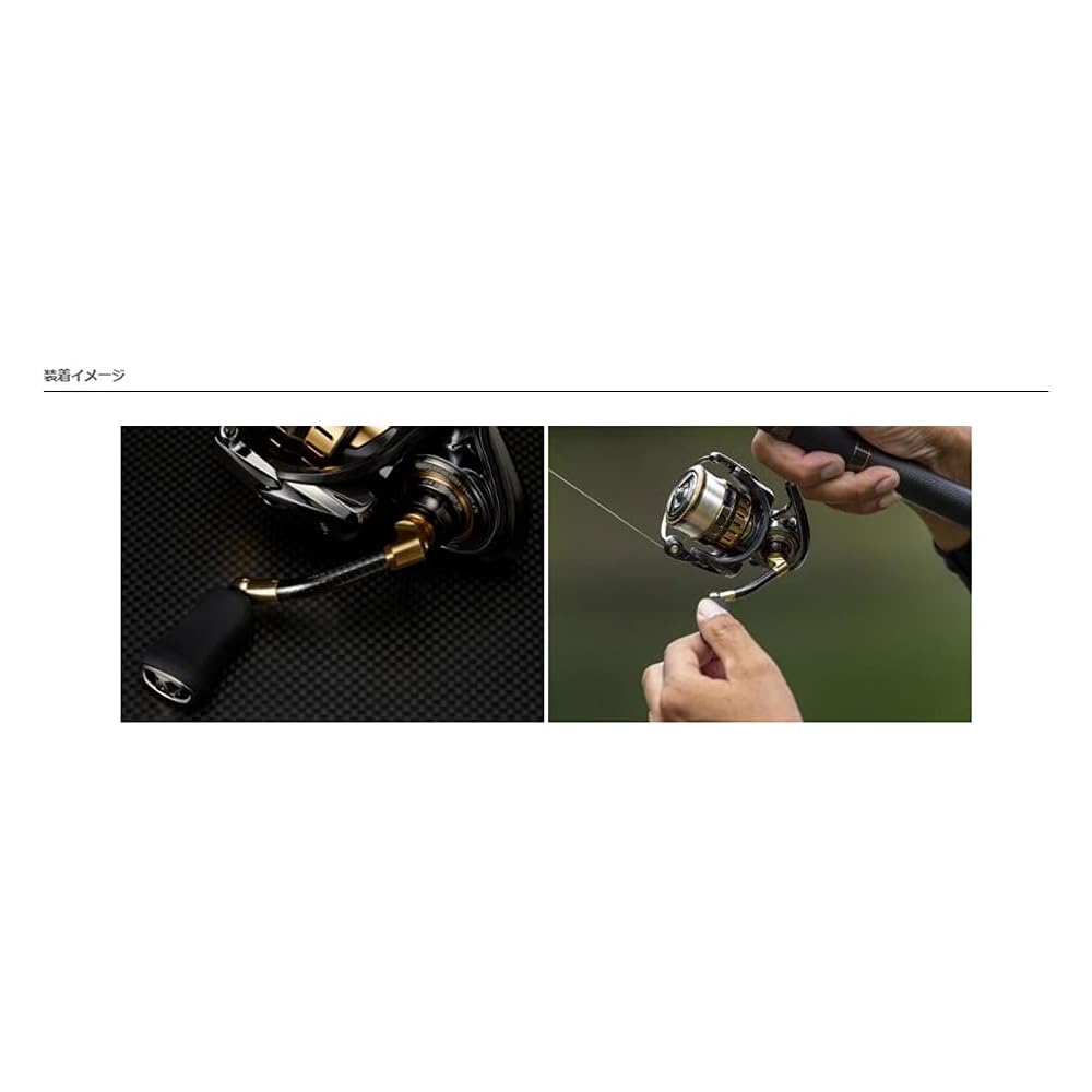 Daiwa Slp Works 40 мм Карбоновая легкая ручка Золотая Рыболовный аксессуар