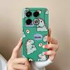 Чехол для Infinix Note 40 Pro Plus Мультяшный Мягкий Гладкий Жидкий Силикон Полное Покрытие Противоударный Бампер Для Note 40Pro Защитные
