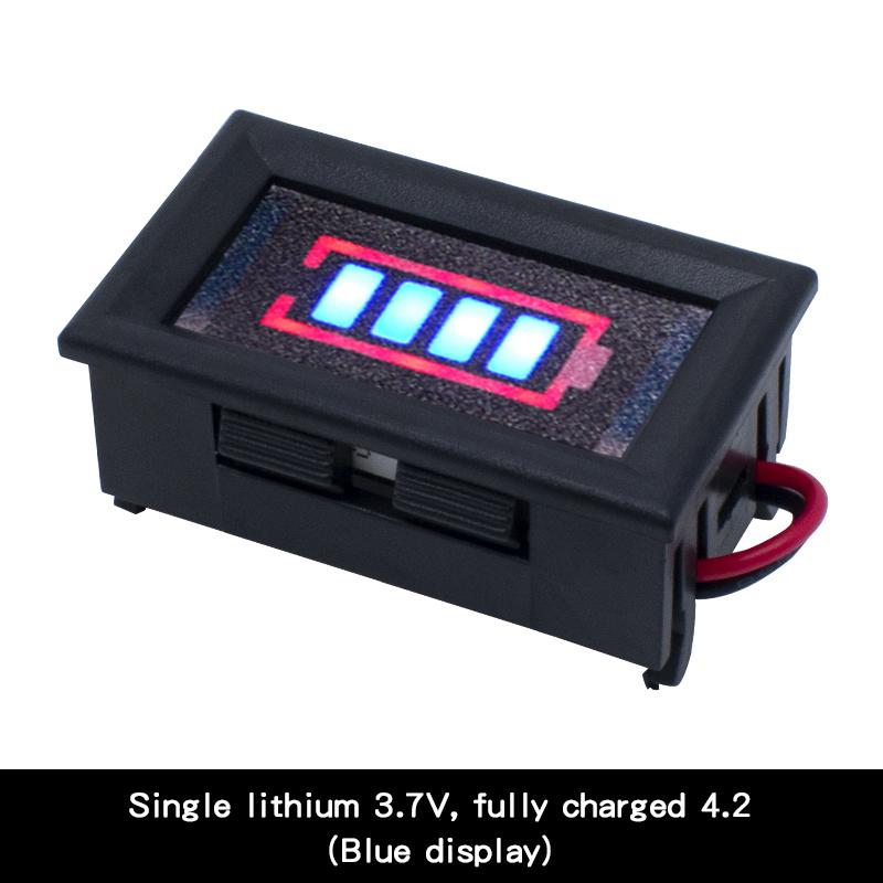 1S 2S 3S 4.2V 8.4V 12.6V 18650 Литиевая батарея Индикаторная плата 4-60V Свинцово-кислотный 12V Автомобильный Тип батареи Отображение Процент
