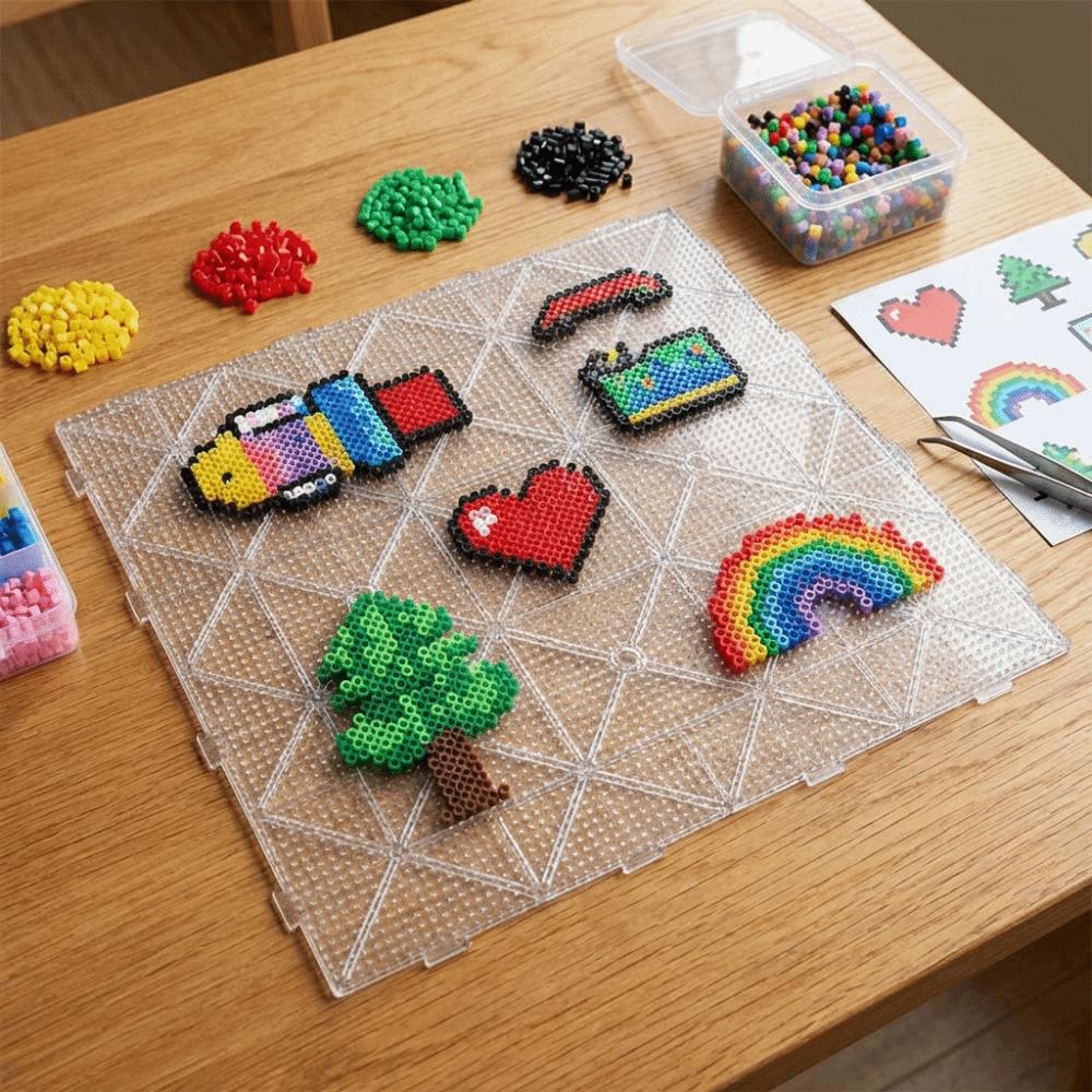 104x104 Pins Perler Beads Boards 2.6mm Beads Hama Beads Pegboards  Beading Supplies