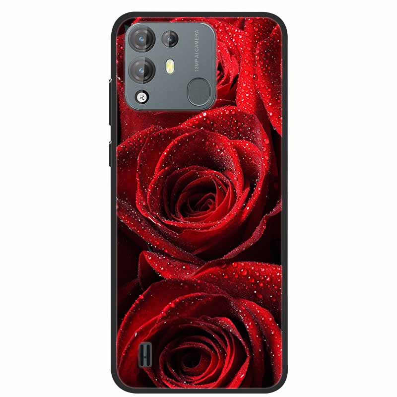 Для Blackview A55 Pro Чехол Роскошный Силиконовый ТПУ Мягкий Задняя Крышка Чехол для Телефона Для Blackview A55 Pro Funda Ударопрочный Любовь Новый Coque
