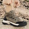 Мужские повседневные ботильоны, Модные ботинки для пустыни, Новые удобные и противоскользящие ботинки для хайкинга, Рабочие ботинки с высоким берцем