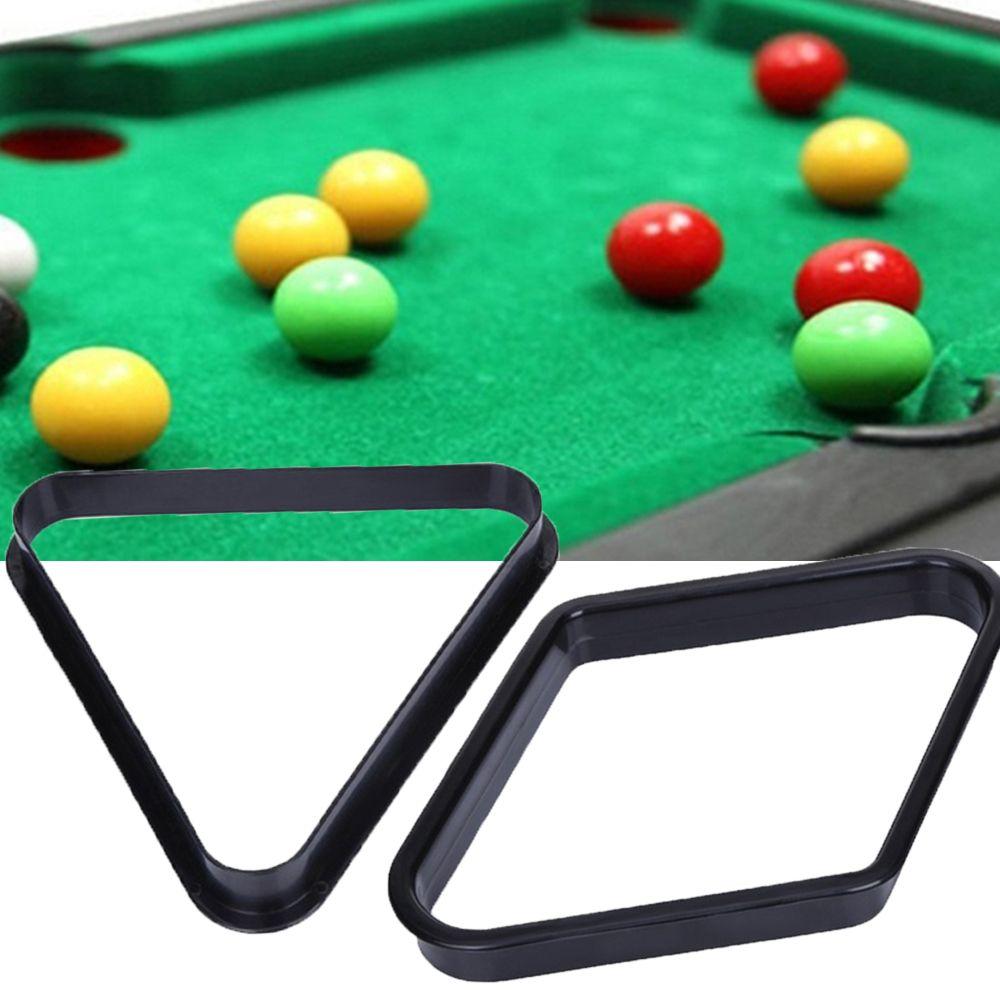 Plastic 15 Ball Positioning Triangle Frame Billiard Rack Table Pool Accessories Snooker Holder